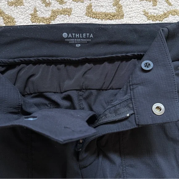Athleta Trekkie Jogger 2.0, Black, 4 Petite - Picture 5 of 9